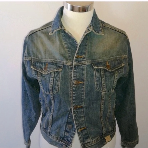 Abercrombie & Fitch Trucker Denim jacket XL - Picture 3 of 14